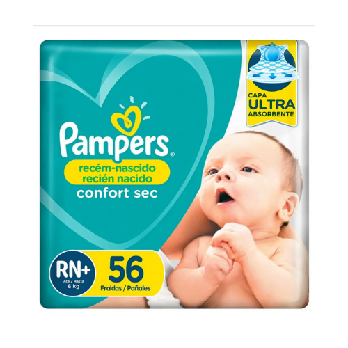 Pañales Pampers Confort